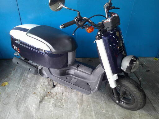 YAMAHA VOX-2 青 格安提供車 エンジン始動動画 半額配送キャンペーン 期間限定車体本体価格 現状渡し諸経費￥0- 横浜 P-Yard
