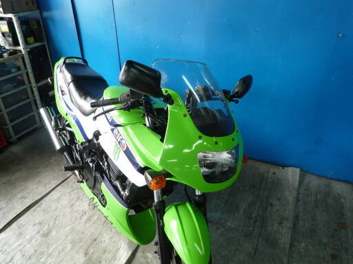 KAWASAKI EX-4 白/緑 車検残R6/8月 名変で乗れます 半額配送