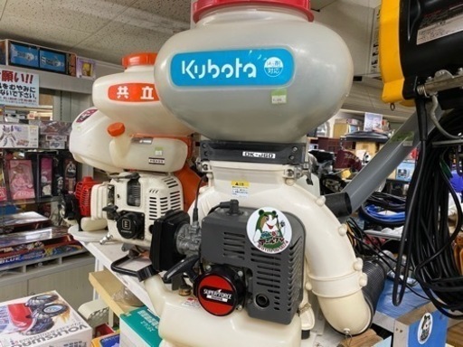 【農機具】クボタ  動力散布機 DK-J60１キロ剤対応【地域最大級！農機具･耕運機の買取アールワン田川】