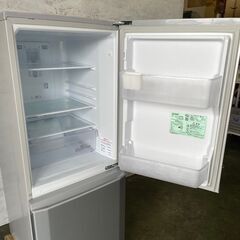 【MITSUBISHI】 三菱 ノンフロン冷凍冷蔵庫 2ドア 容量146L 冷凍46L 冷蔵100L MR-P15E-S1 2020年製 J0118 