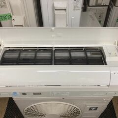 K05398 中古エアコン シャープ 2017年製 主に6畳用 冷房能力 2.2KW /