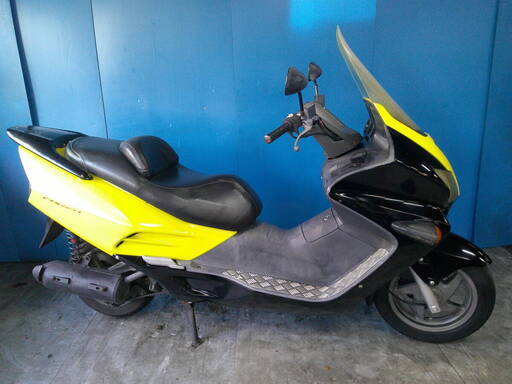 HONDA フォルツァ 黄/黒 自賠責保険加入で乗れます 半額配送