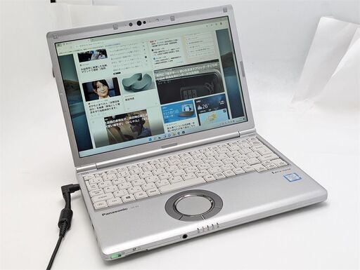 激安 高速SSD Panasonic CF-SV7RFCVS 第8世代Core i5 8GB 中古ノートパソコン WUXGA 無線 カメラ Windows11 Type-C Bluetooth Office