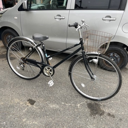 27インチ　変速付き　オートライト付き　自転車