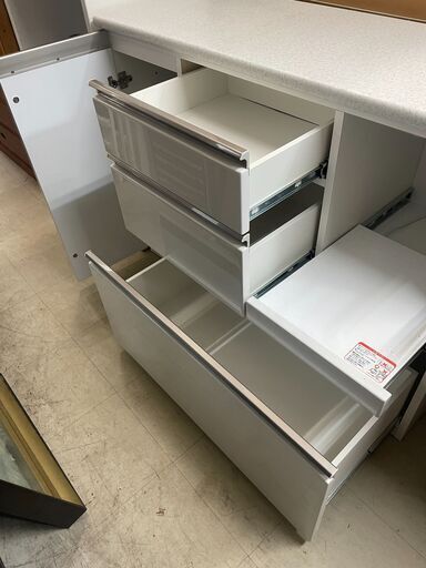 リサイクルショップどりーむ荒田店 No12579 キッチンカウンター ニトリ 