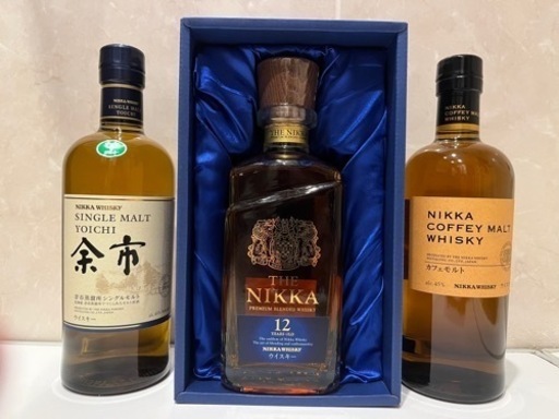 ニッカウィスキー3本セット