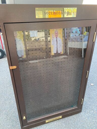 コレクションボード　ショーケース　 約縦120cm横75cm厚み10cm