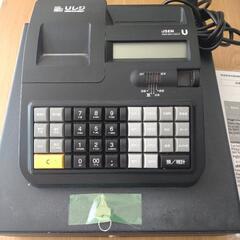 美品】レジスター本体 電子レジスター 店舗レジ 複数税率対応機種 小型 