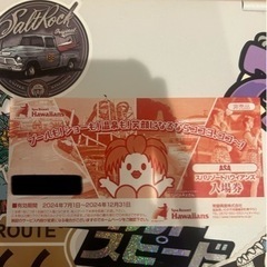 ハワイアンズ‼️入場無料チケット（5枚）