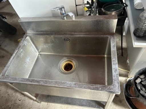 業務用シンク流し台 △ FUJIMAK/業務用/シンク/流し台/ステンレス製