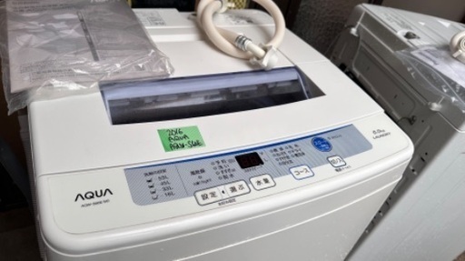 洗濯機58  AQUA 2016年製 6kg 大阪市内配達無料 設置 \u0026 動作確認込み 保管場所での引取は値引きします