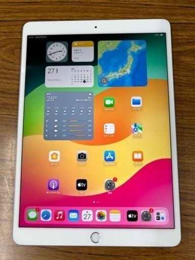 極美品　iPad Air 第3世代　64GB Wi-Fi+セルラーモデル　シルバー