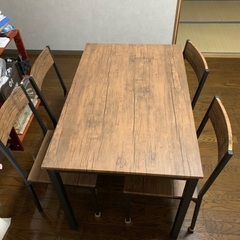 中古】泉佐野市のダイニングテーブルを格安/激安/無料であげます・譲り  
