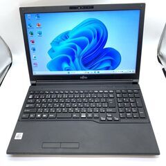 バッテリー◎ 15.6 富士通 ノートPC LIFEBOOK A5510/EW Core i3-10110U windows11 pro 16GB SSD512GB  カメラあり オフィス (859) バッテリー◎ 15.6 富士通 ノートPC LIFEBOOK A5510/EW Core i3-10110U
