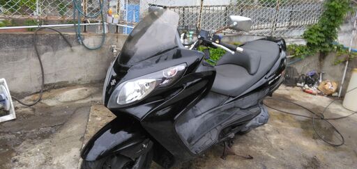 スズキスカイウェイブ250M　CJ45A　黒　未整備業販価格　マニュアルモード付