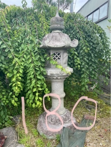 石灯籠残り2つ
