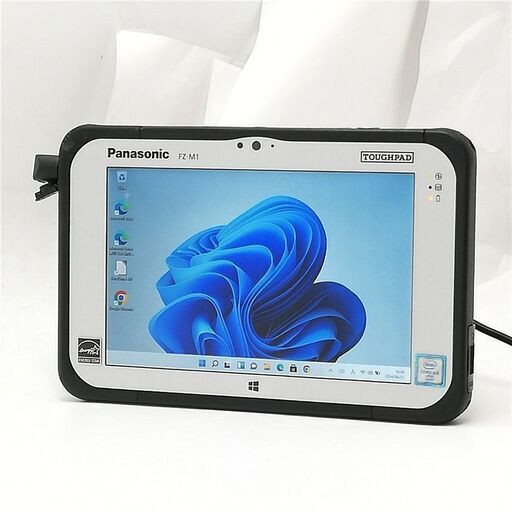 BIOS累積使用時間短 7型 タブレット Panasonic TOUGHPAD FZ-M1F150JVJ 中古良品 CoreM5 高速SSD 無線 Bluetooth カメラ Windows11 Office