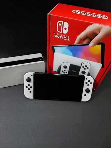 Nintendo Switch(有機ELモデル) 本体　Joy-Con(L)/(R) ホワイト