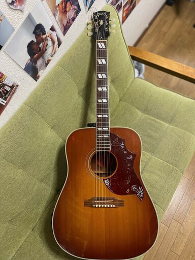 GIBSON/2003'Hummingbird・Custom　No.02983032 Monntana/USA ・Orange Label