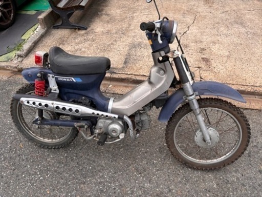 スーパーカブ ダート仕様？ 実動