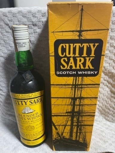 70's　古酒 CUTTY SARK スコッチ ウィスキー ブランデー