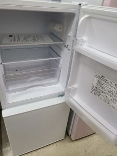 J7107　★6ヶ月保証付★　NITORI　ニトリ　２ドア冷蔵庫　NTR-106WH　ホワイト　2021年製 クリーニング済み　【リユースのサカイ柏店】参考価格27,990円 J7107 ☆6ヶ月保証付☆ NITORI ニトリ 2ドア冷蔵庫 NTR-106WH