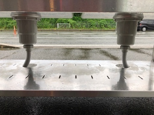 ⭐︎中古品 マルゼン 2槽シンク 1590×650×800mm 厨房用品⭐︎ - その他 