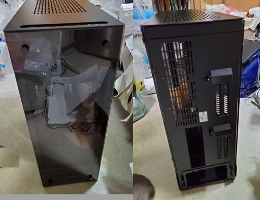 Lian Li E-ATX規格PCケース 3面強化ガラス ビデオカード縦配置 ブラック PC-O12WX