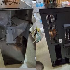 Lian Li E-ATX規格 PCケース 3面強化ガラス ビデオカード縦配置