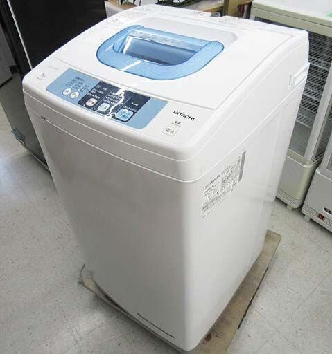 ・動作品【恵庭】日立 全自動洗濯機 NW-5TR 2015年製 5kg 洗濯機 中古品 PayPay支払いOK！
