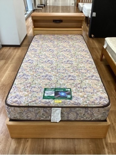 シングルベッド【町田市再生家具】240849
