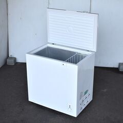 【7/19八直終了】≪yt1458ジ≫ 美品 2023年製 マクスゼン 冷凍ストッカー JF200ML01WH 上開き 199L AC100V 幅82.5cm シリアルナンバー/23060004 簡易動作確認済 60622-02