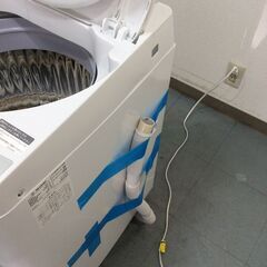 （10/16受渡済）JT9038【SHARP/シャープ 7.0㎏洗濯機】美品 2019年製 ES-GE7C 家電 洗濯 簡易乾燥付