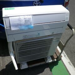 良品その②◇FUJITSU/富士通 6～8畳用エアコン nocria AS-C22H-W 音声
