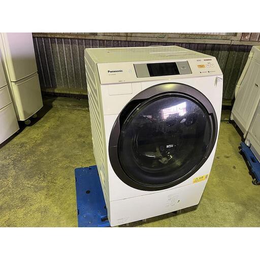 ドラム式洗濯機 10.0kg パナソニック NA-VX9600R 2016 訳あり　G57997
