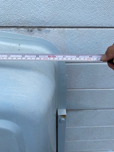 富山市水橋より、ノーリツ、2015年12月製、灯油給湯器、灯油タンク  