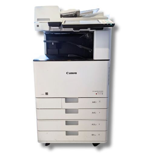 法人限定全国配送可 キヤノン A3 カラーレーザー複合機 image RUNNER ADVANCE C3250F II A3両面 コピー スキャナ FAX カセット4段 手差し テスト印刷済み　CANON