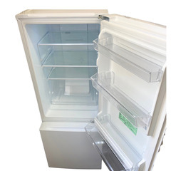 【美品】冷蔵庫　156L REFAGE YRZ-F15LW 2ドア 右開き ホワイト