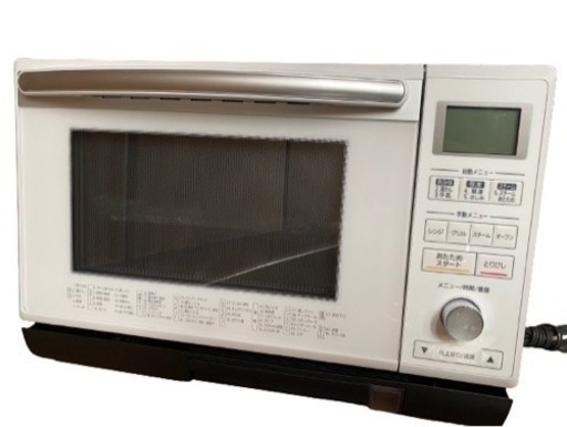 2021年製アイリスオーヤマスチームオーブンレンジ 24L フラットテーブル(0620k)
