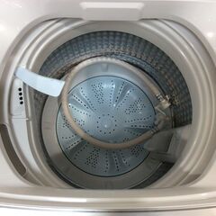 （8/24受渡済）JT9042【AQUA/アクア 5.0㎏洗濯機】2022年製 AQW-S5M 家電 洗濯 簡易乾燥付