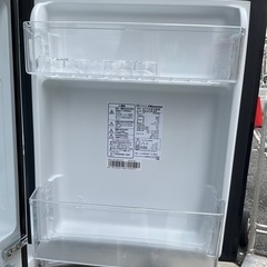 【RKGRE-352】特価！ハイセンス/Hisense/134L 2ドア冷凍冷蔵庫/HR-G13A-BR/中古品/2019年製/当社より近隣無料配達！