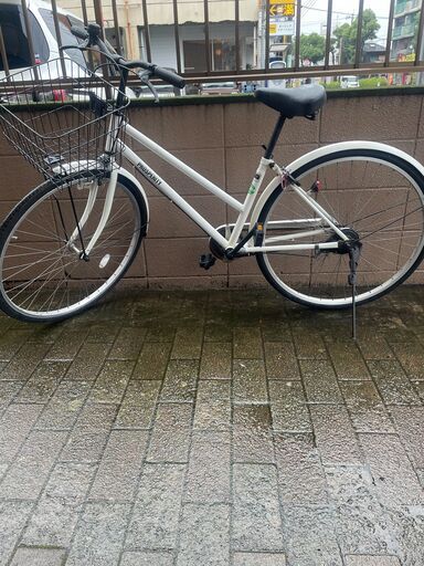 リサイクルショップどりーむ荒田店 No1320 自転車　２７インチ　シティサイクル　シンプルで乗りやすい♪　鍵付き♪