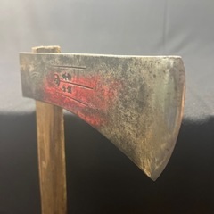 A12284 斧 大型 土佐 在銘 大工道具 薪割り 古道具 山師 全長90cm