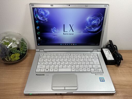 DVDモデル＞0624軽量 Panasonic レッツノート CF-LX6 8GB/SSD256 /i5 office Win11　ノートパソコン
