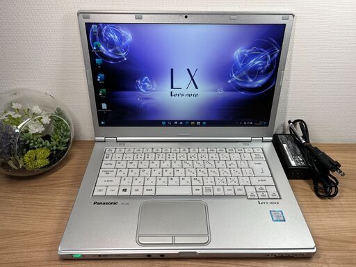 DVDモデル＞0629 軽量 Panasonic レッツノート CF-LX6 8GB/SSD256 /i5 office Win11 ノートPC