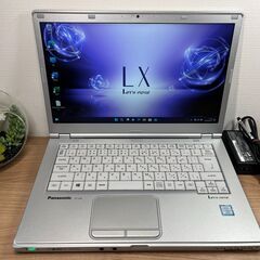 DVDモデル＞0629 軽量 Panasonic レッツノート CF-LX6 8GB/SSD256 /i5 