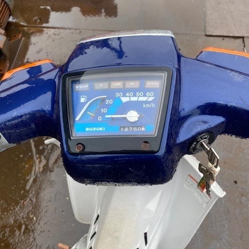 スズキ・バイク・不動車ですけど。50です。プラグ・キャブレターを掃除