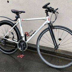 カノーバー　CANOVER クロスバイク 自転車 21段変速 クロモリ