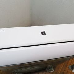 良品 2023年製 SHARP 主に6畳用 ルームエアコン ポンプダウン実施済み D01 