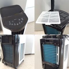 ポータブルクーラー アイリスオーヤマ 2021年製【窓パネル1枚欠品